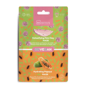 IDC Institute - *GoVegan* - 2-in-1-Gesichtsmaske - Reinigend und feuchtigkeitsspendend