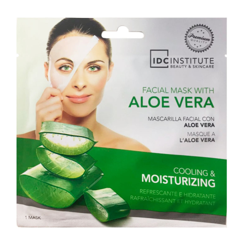 IDC Institute - Maske mit Aloe Vera - erfrischend und feuchtigkeitsspendend
