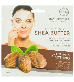 IDC Institute - Gesichtsmaske mit Shea-Butter - Erweichung und beruhigend