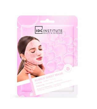 IDC Institute - Luftblasen-Gesichtsmaske – Pink