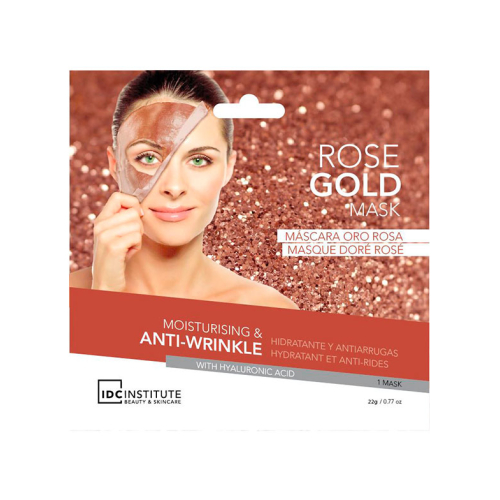 IDC Institute - Rose Gold Maske - Feuchtigkeitscreme und Anti-Falten