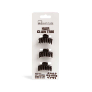 IDC Institute – 3er-Set Coffee Claws Hair Claw Trio
