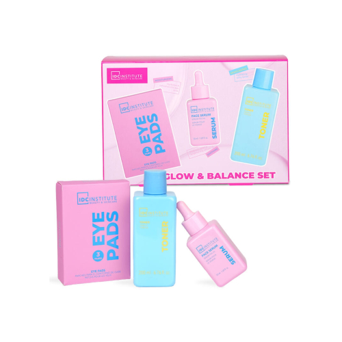 IDC Institute - Gesichtspflegeset Glow & Balance Set