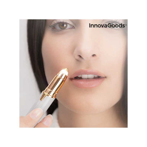 InnovaGoods - Präzisions-Gesichtsepilierer No-Pain Precision Hair Trimmer