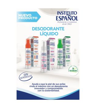 Instituto Español – Flüssiges Deodorant gegen Reizungen