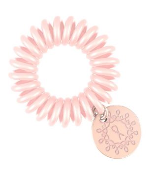 InvisiBobble - elastische Haarbänder/Armband  Brustkrebs - Pink heroes
