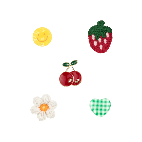 InvisiBobble - Haarspange mit Anhängern My claw - Picnic Pop