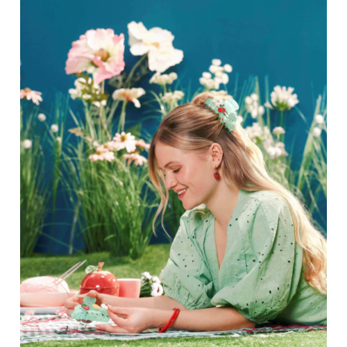 InvisiBobble - Haarspange mit Anhängern My claw - Picnic Pop