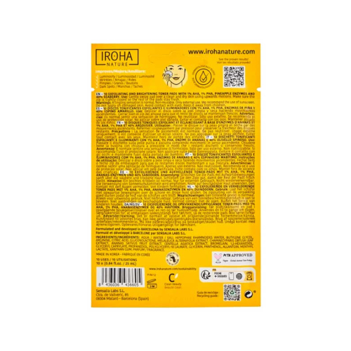 Iroha Nature  – Toning Discs – Peeling und aufhellend