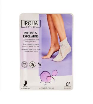 Iroha Nature - Fußpeeling-Maske - Lavendel