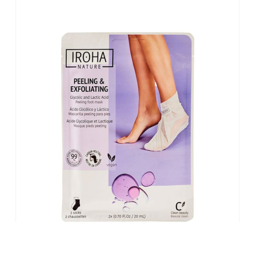 Iroha Nature - Fußpeeling-Maske - Lavendel