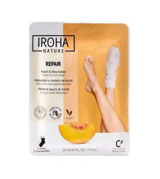 Iroha Nature - Socken Maske reparieren - Pfirsich