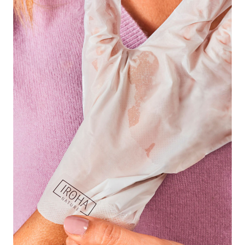 Iroha Nature - Anti-Aging-Maskenhandschuhe - Dreifache Hyaluronsäure, Bakuchiol und Niacinamid