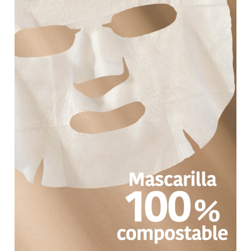 Iroha Nature - Anti-Falten- und Anti-Aging-Maske für Gesicht und Hals - Kollagen + Hyaluronsäure