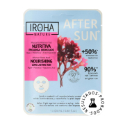 Iroha Nature – Gesichtsmaske After Sun+  – Nährend: verlängert die Bräune