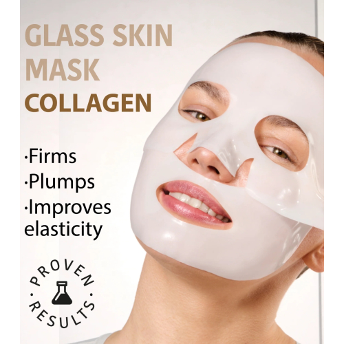Iroha Nature - Anti-Aging-Kollagen-Gesichtsmaske Glass Skin