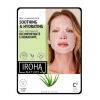 Iroha Nature -  Feuchtigkeitscreme Blatt Gesichtsmaske - Aloe Vera