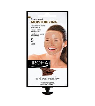 Iroha Nature - Feuchtigkeitscreme Gesichtsmaske - Schokolade