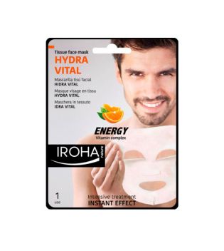 Iroha Nature - Hydra Vital Herren Gesichtsmaske - Vitaminkomplex