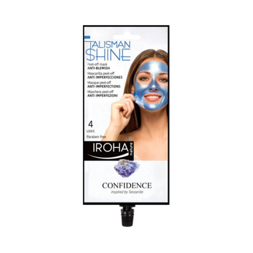 Iroha Nature - *Talisman Shine* - Peel Off Anti-Unvollkommenheiten Gesichtsmaske - Blau
