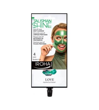 Iroha Nature - *Talisman Shine* - Peeling Off Deep Cleansing Gesichtsmaske - Grün