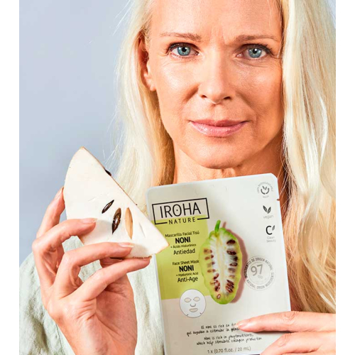 Iroha Nature - Anti-Aging-Tissue-Gesichtsmaske - Noni