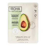 Iroha Nature - Feuchtigkeitsspendende Gewebe-Gesichtsmaske - Avocado