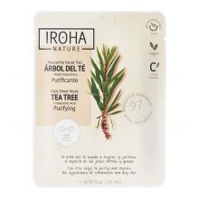 Iroha Nature - Reinigende Gewebe-Gesichtsmaske - Teebaum