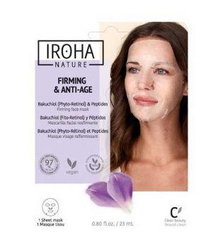 Iroha Nature - Maske Firming & Anti-Age - Bakuchiol und Peptide