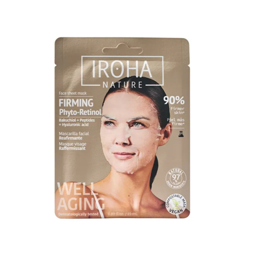 Iroha Nature - Maske Firming & Anti-Age - Bakuchiol und Peptide
