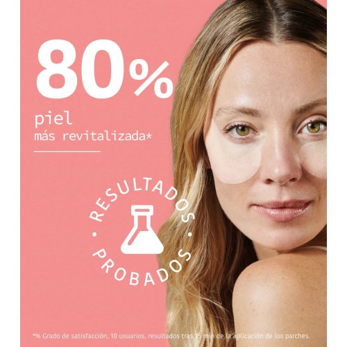 Iroha Nature – Anti-Müdigkeits- und Aufhellungspflaster – Vitamin C, Gurke und Hyaluronsäure