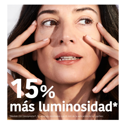 Iroha Nature – Anti-Müdigkeits- und Aufhellungspflaster – Vitamin C, Gurke und Hyaluronsäure