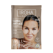 Iroha Nature - Anti-Falten, Anti-Schwellungen und aufhellende Pflaster Globale Augenpflege - Niacinamid, Koffein und Peptide