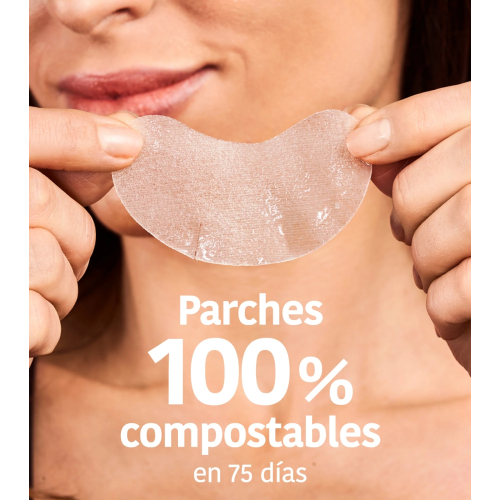 Iroha Nature - Anti-Falten, Anti-Schwellungen und aufhellende Pflaster Globale Augenpflege - Niacinamid, Koffein und Peptide