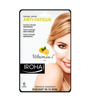 Iroha Nature - Anti-Fatigue-Augenpflaster aus Hydrogel - Vitamin C
