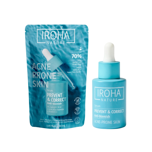 Iroha Nature - *Acne Prone Skin* - Gesichtsserum Prevent & Correct - Zu Akne neigende Haut