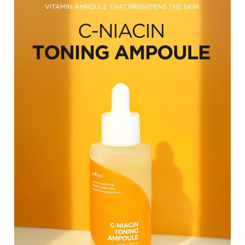 ISNtree - *C-Niacin* - Feuchtigkeitsspendendes und reparierendes Serum Toning Ampoule