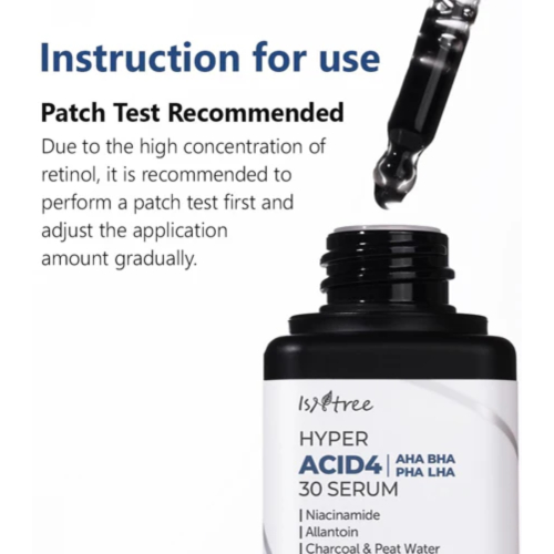 ISNtree – *Mugwort* – Tonisierendes Abendserum Hyper Acid 4 AHA BHA PHA LHA 30