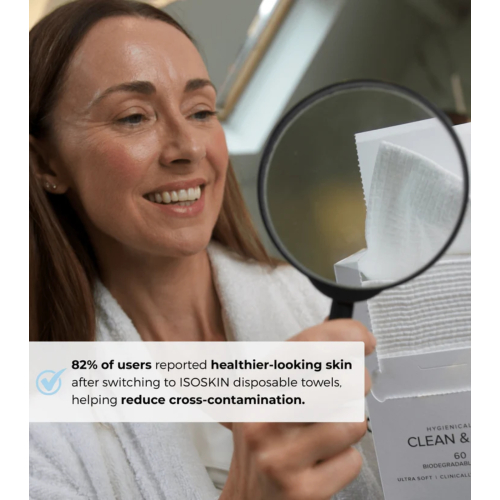 ISOCLEAN – Einweg-Baumwolltücher – 60 uds
