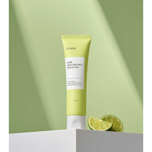 iUNIK - Sanftes Gesichtsgel-Peeling Lime Moisture
