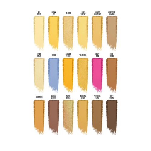 Jeffree Star Cosmetics - *Banana Fetish* - Lidschatten-Palette Artistry Banana Fetish