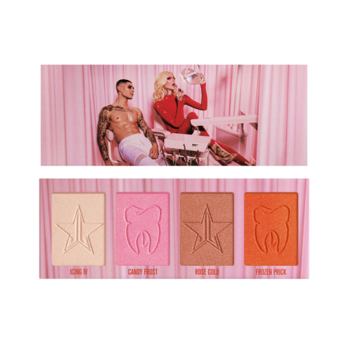 Jeffree Star Cosmetics - *Blood Sugar Anniversary Collection* - Textmarker-Palette - Cavity Skin Frost