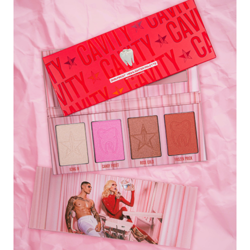 Jeffree Star Cosmetics - *Blood Sugar Anniversary Collection* - Textmarker-Palette - Cavity Skin Frost