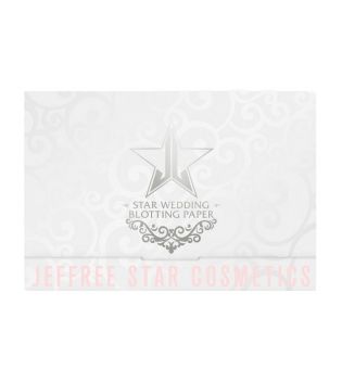Jeffree Star Cosmetics - *Star Wedding* - Mattierende Papiere Löschpapier