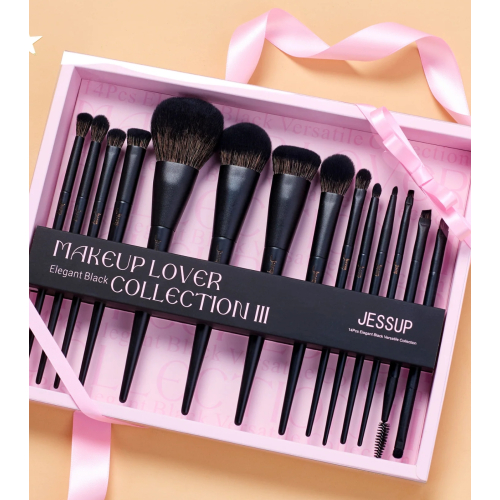Jessup Beauty - *Collection III* - Pinselset mit Box - Elegant Black