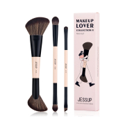 Jessup Beauty – *Collection VI* – 3er-Set Pinsel – Peach Dust