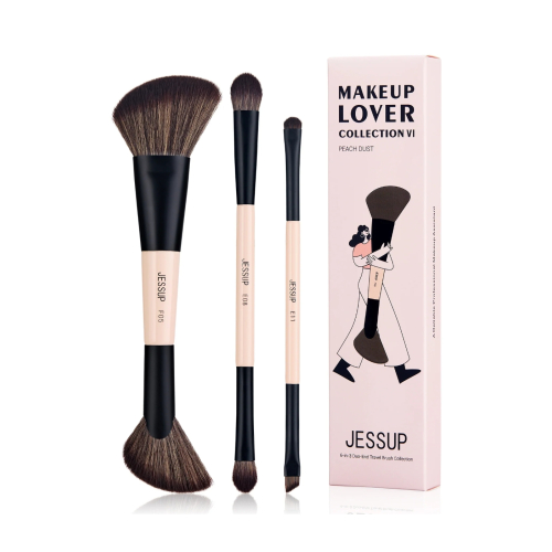 Jessup Beauty – *Collection VI* – 3er-Set Pinsel – Peach Dust