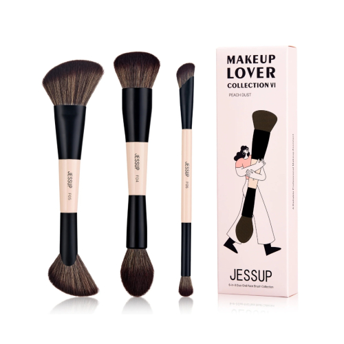 Jessup Beauty - *Collection VI* - 3er-Set Pinsel - Peach Dust T600