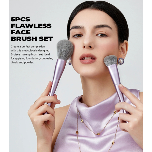 Jessup Beauty - *Everyday Glam* - Pinselset 5pc Flawless - T514