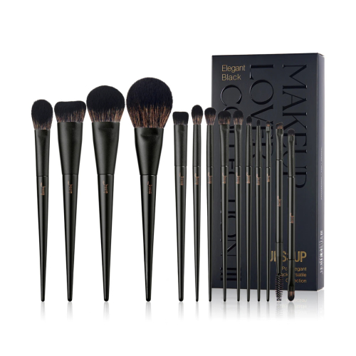Jessup Beauty - *Makeup Lover Collection III* - Set mit 14 Pinseln - Elegant Black